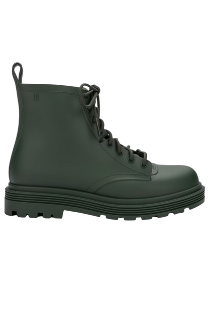Coturno Matte Green Boot