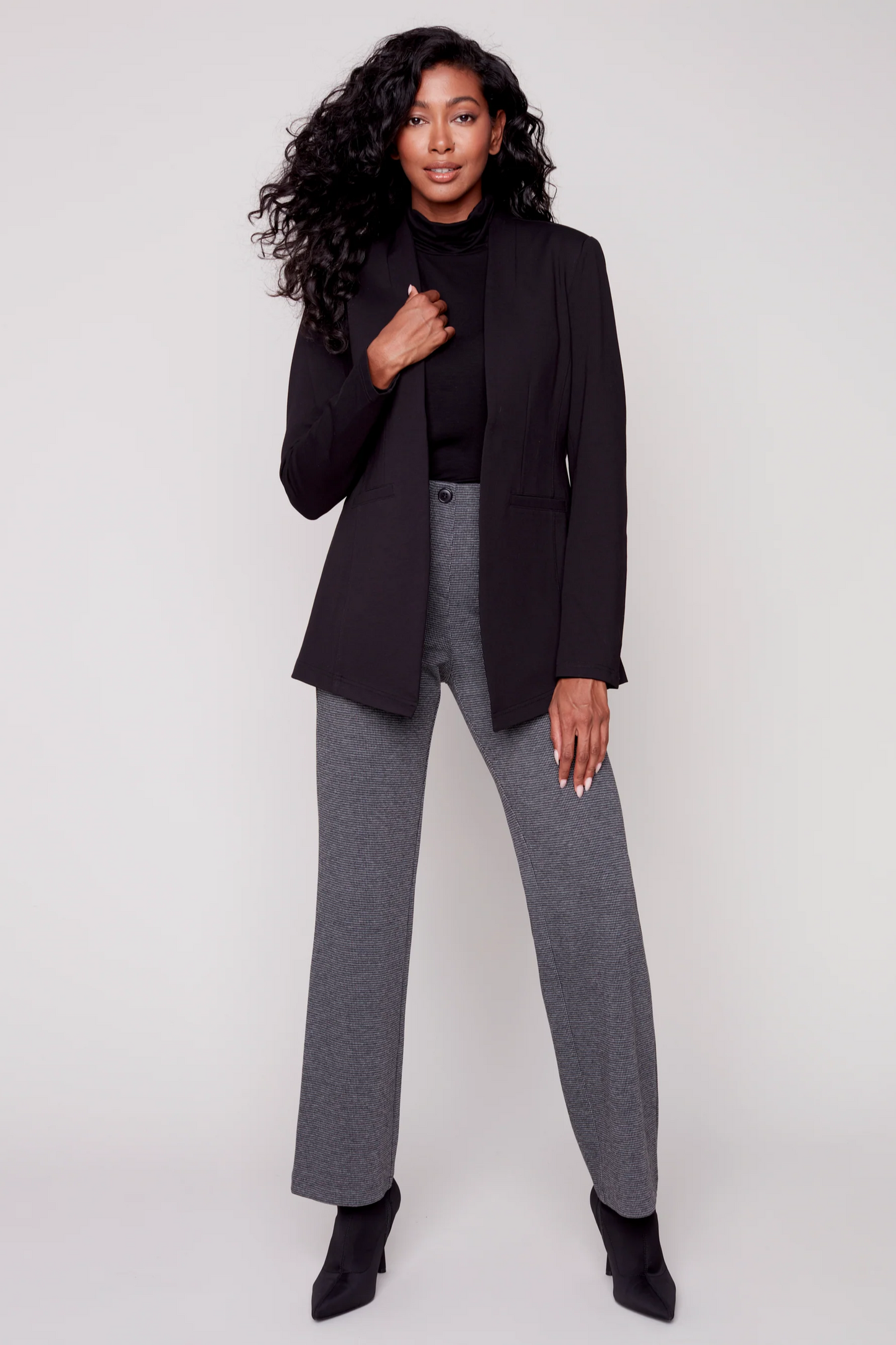 FLARE LEG KNIT PANT