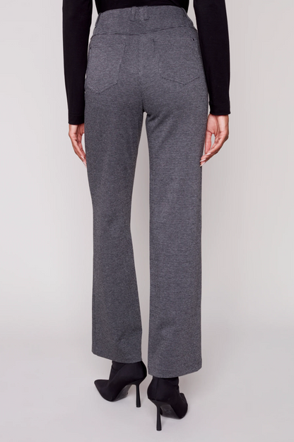 FLARE LEG KNIT PANT
