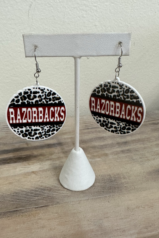 Cheetah Razorback Earrings