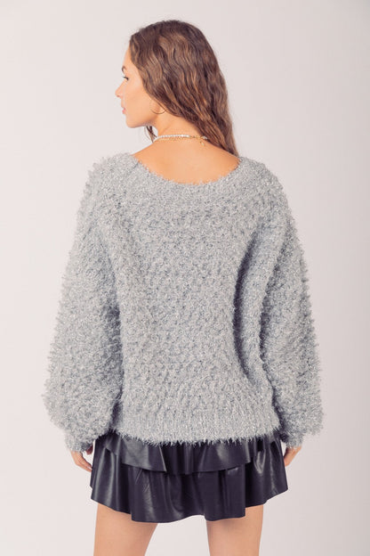 Glitz Cardigan w/ Pearl Buttons