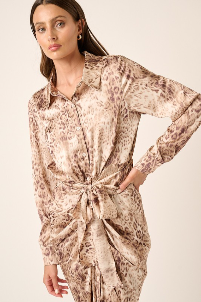 Spot Me Shirt Dress