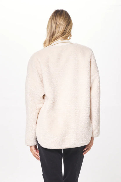 Shearing Zip Front Jacket