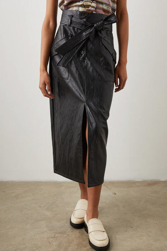 Edem Faux Leather Skirt