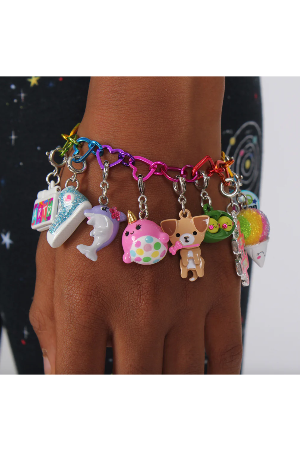 Pink Narwal Charm