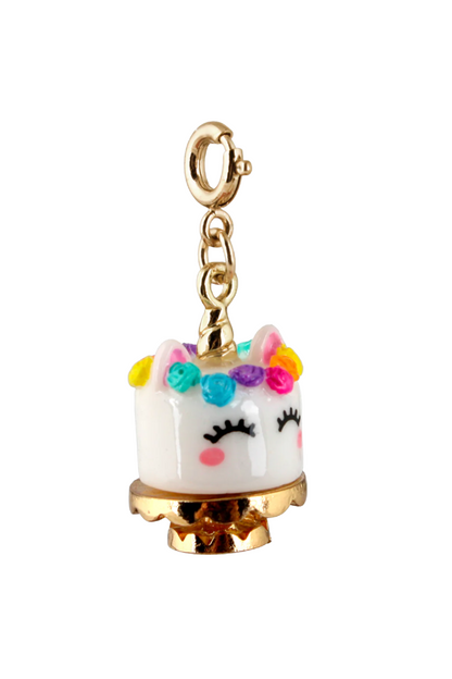 Gold Unicake Charm