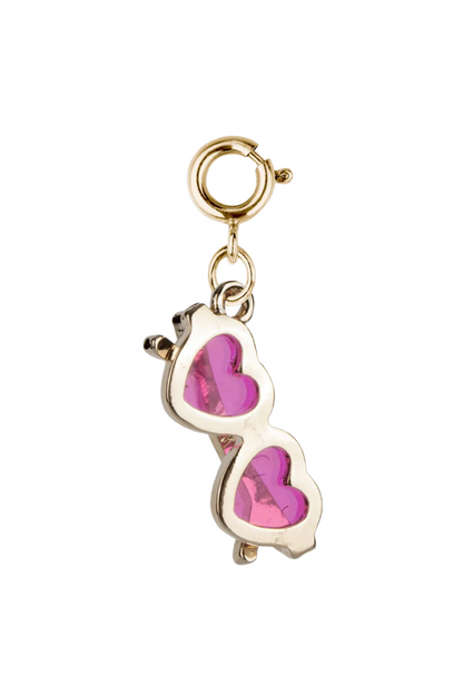 Gold Heart Sunglasses Charm