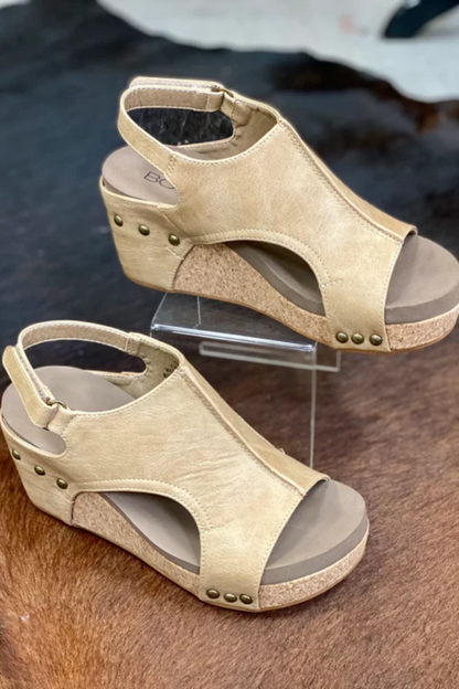 Corky’s Taupe Carley Sandals