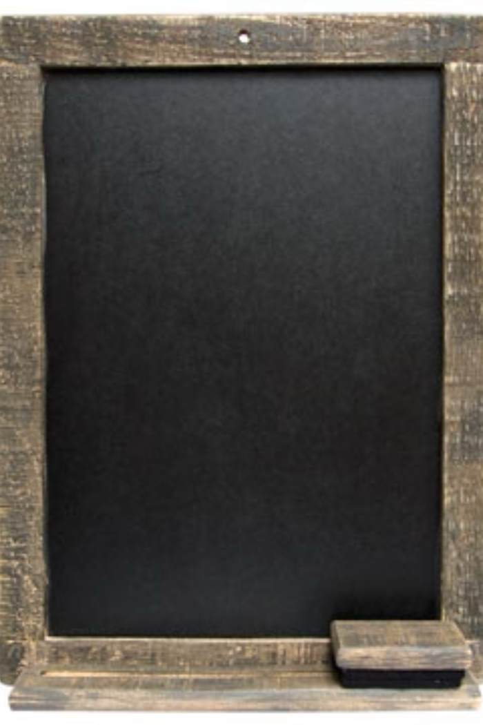 Wood Chalkboard - Natural