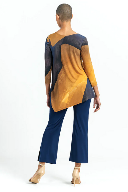 Kerchief Angle-Hem Tunic