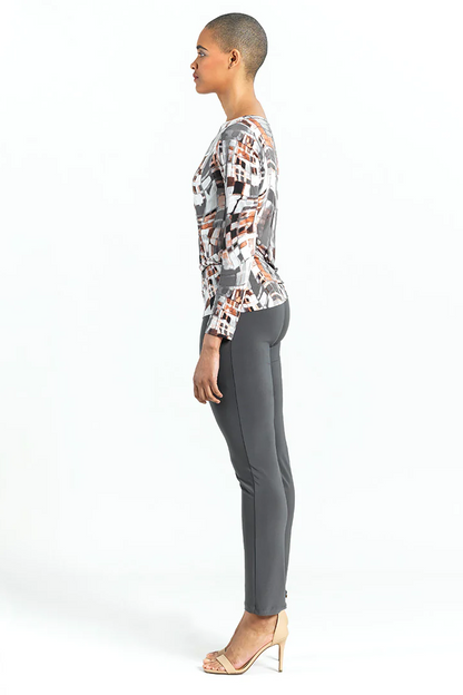 Mosaic Silky-knit Top