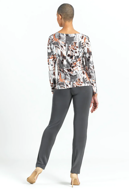 Mosaic Silky-knit Top