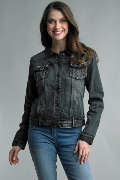 JEWEL DENIM JACKET