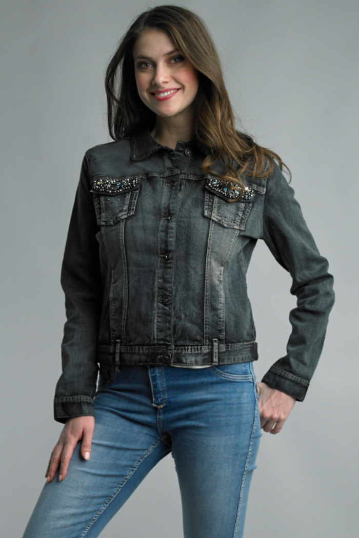 JEWEL DENIM JACKET