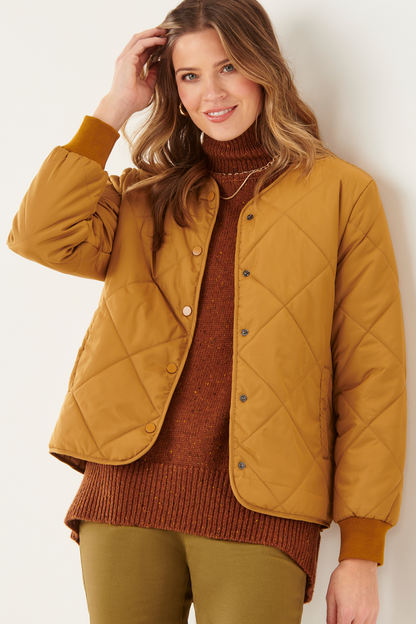 Diamond Puffer Coat