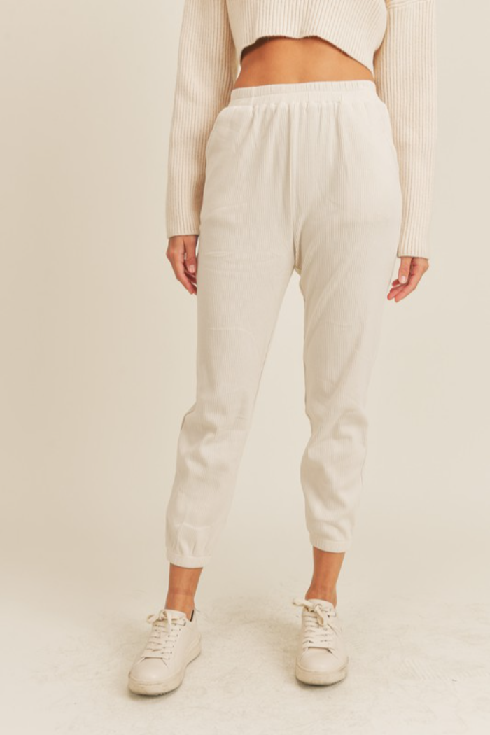 Corduroy Jogger Pants