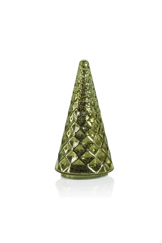 Davos LED Antique Tree - Green - 7.25 in