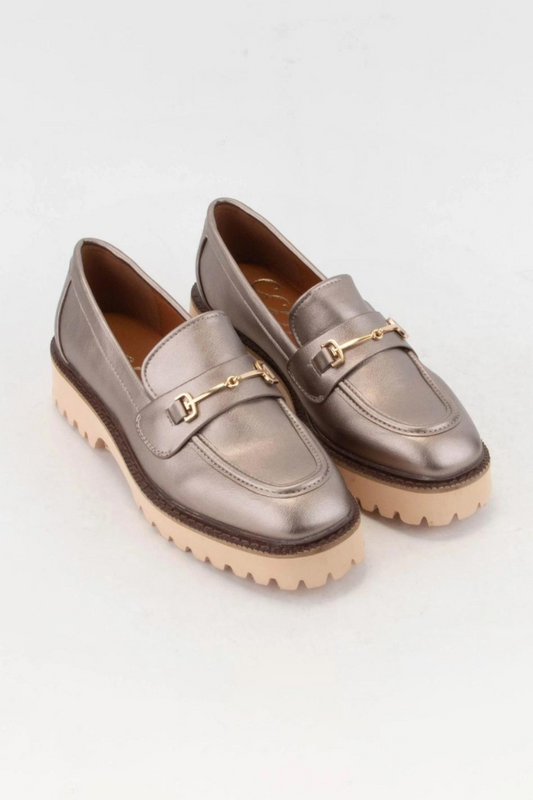 Megan Lug Sole Classy Loafer
