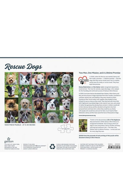 Rescue Dogs 1000 Piece Puzzle