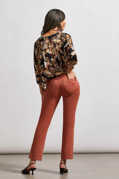 FIVE-POCKET PULL-ON PANTS