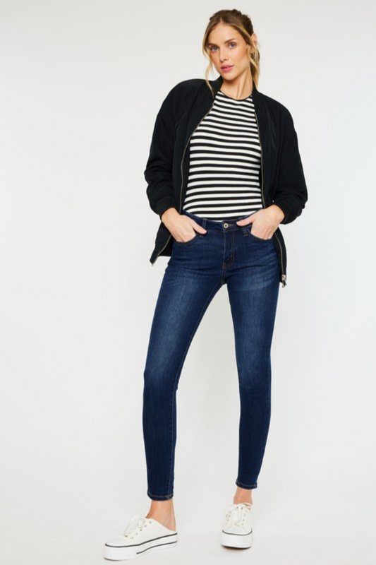 Mid Rise Skinny Jeans