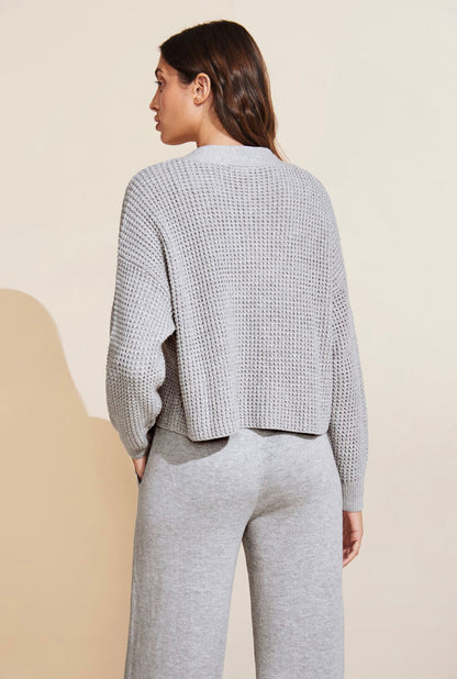 Recycled Sweater 3 Piece  Set. Tank, Cardigan, Pant