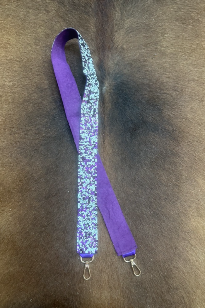 Game Day Sequin Bag Strap
