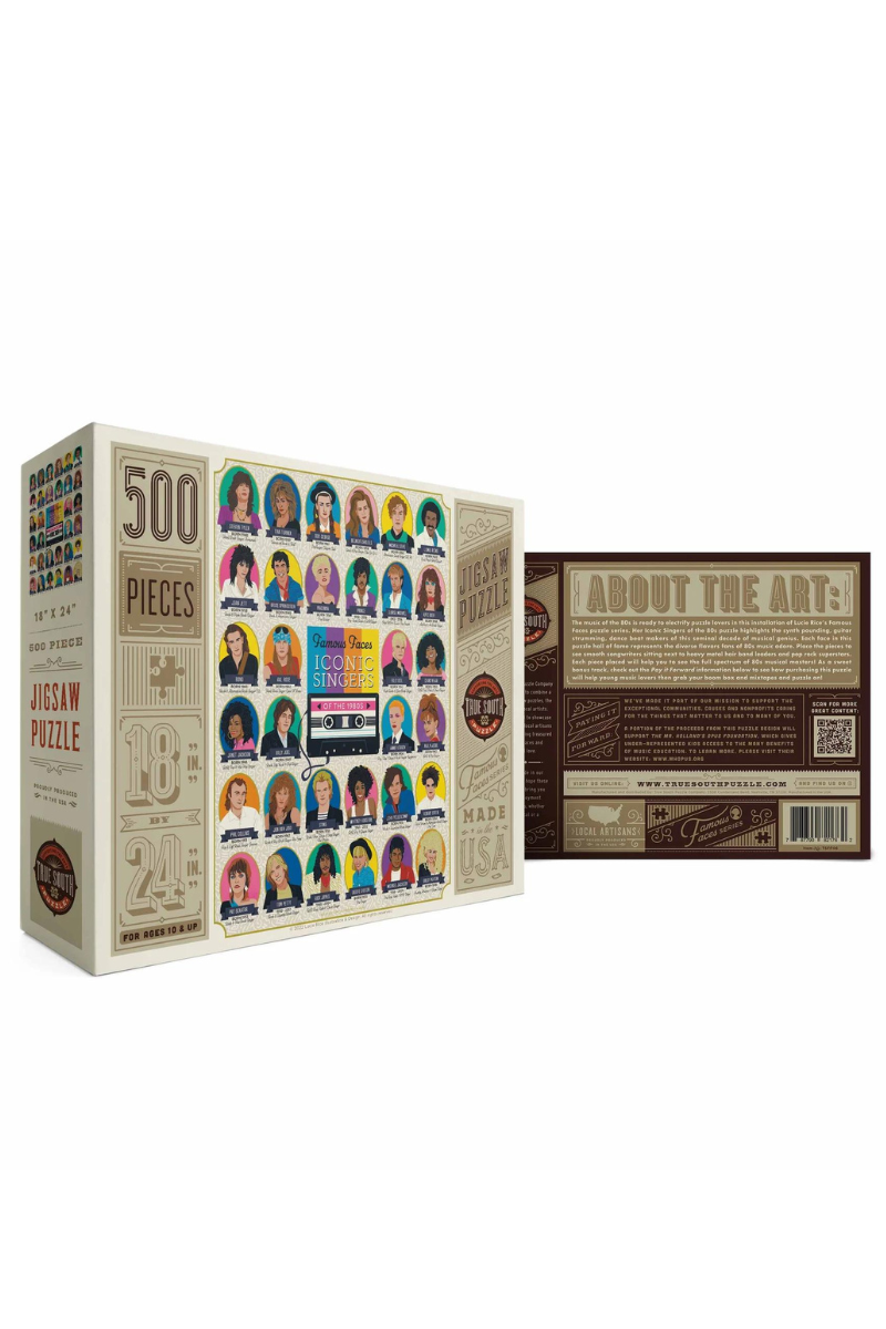 Iconic Singers Puzzle
