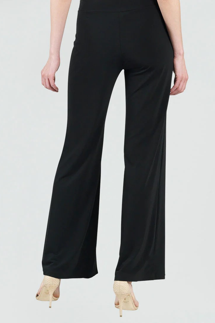 Kick Front SLit Flared Pant, pull-on soft waistband