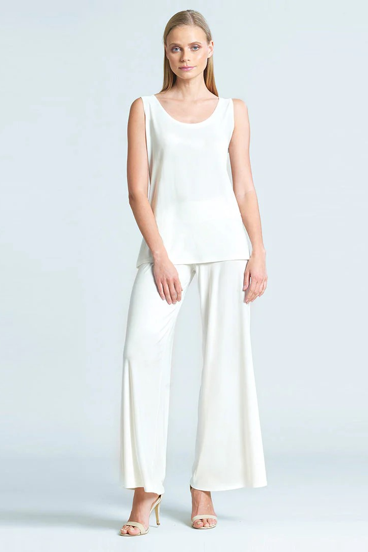 Scoop-Neck Mid-Hip Length-Tank