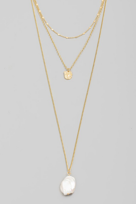 Layered Pendant Necklace