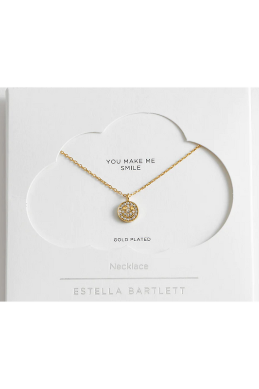 Pave Smile Pendant
