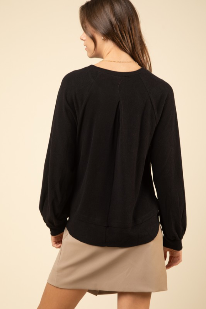 Cutout Oversized Top