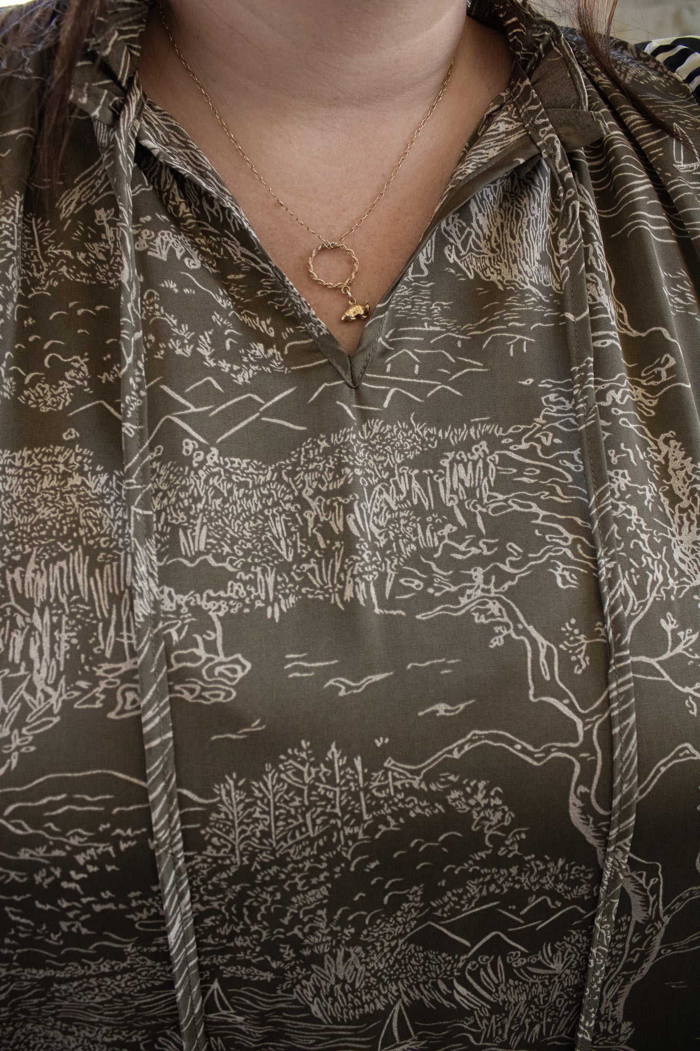 Raven Plus Size Blouse