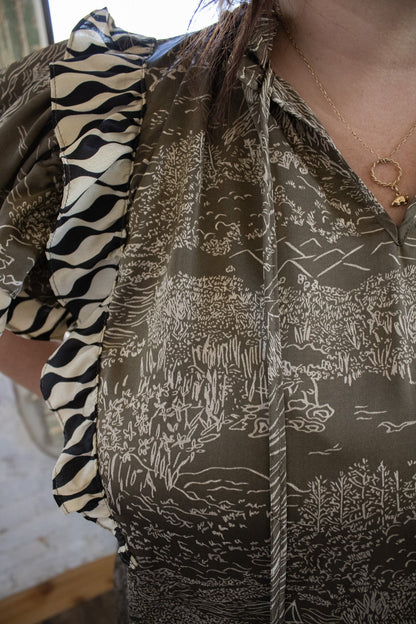 Raven Plus Size Blouse