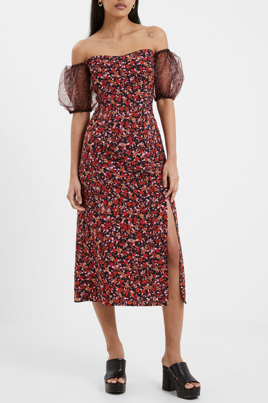 Clara Puff Sleeve Dress