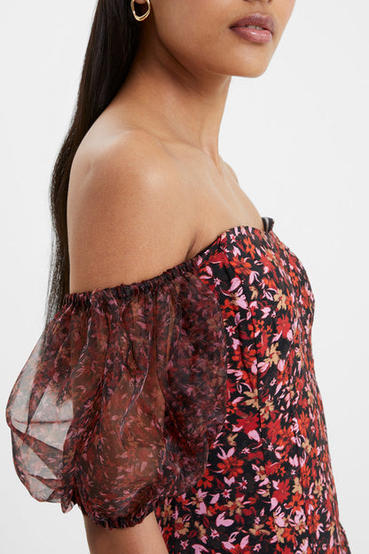 Clara Puff Sleeve Dress