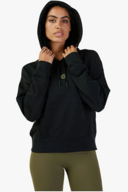 Fox Racing Sensory Fleeve Pull Over Womens Black Hoodies