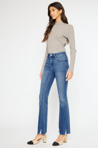 High Rise Bootcut Denim