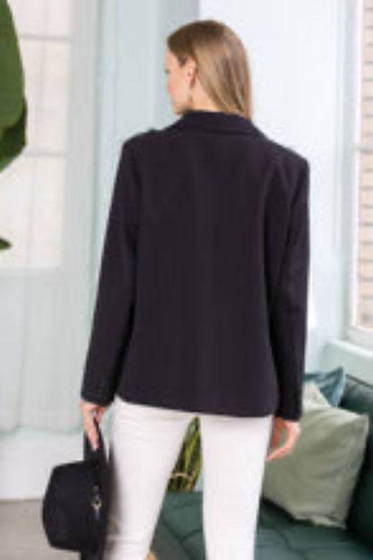 Cozy Feather Swing Jacket