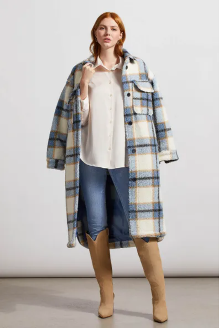 FLOWY SATIN BUTTON-UP SHIRT
