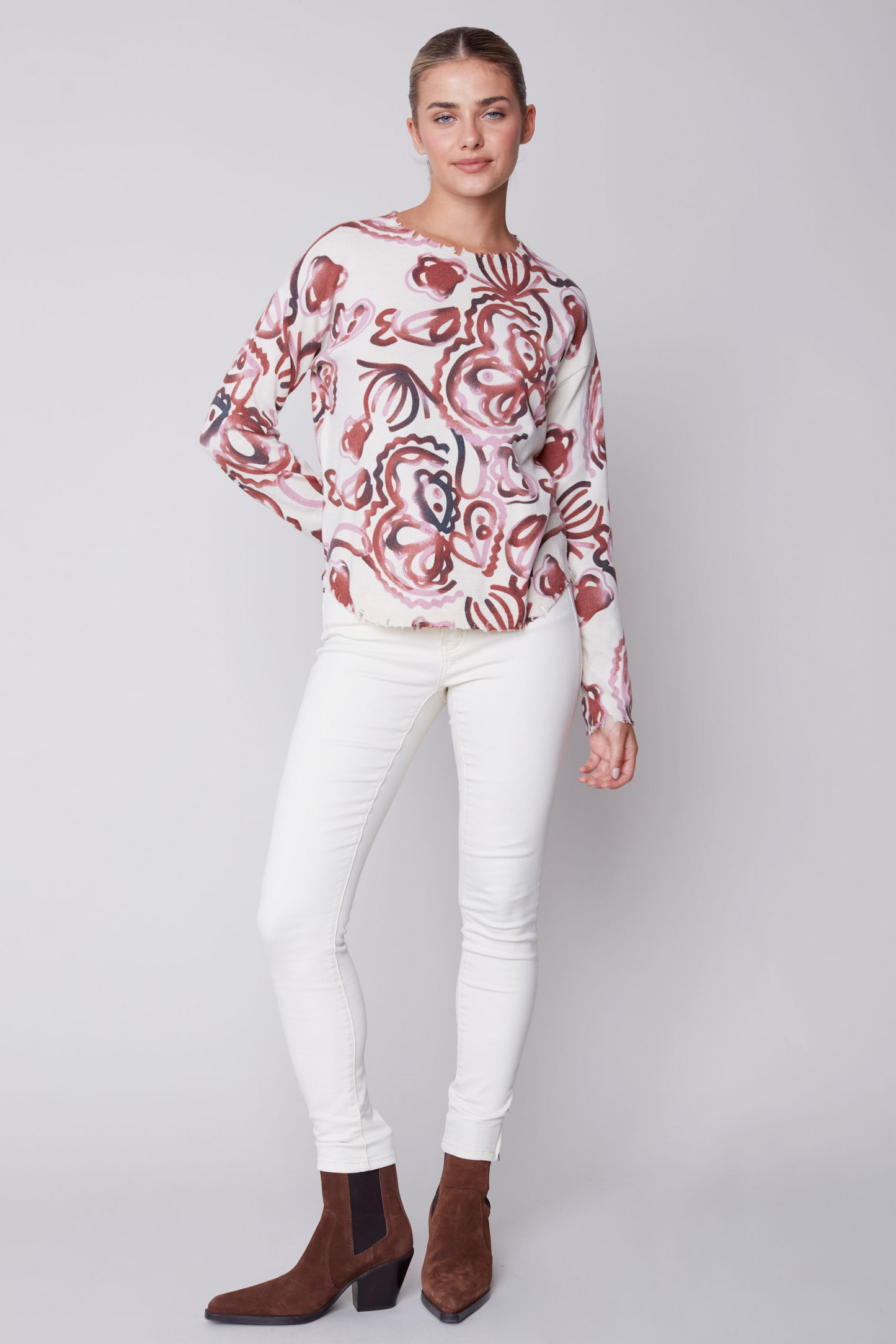 Frayed Edge Sweater