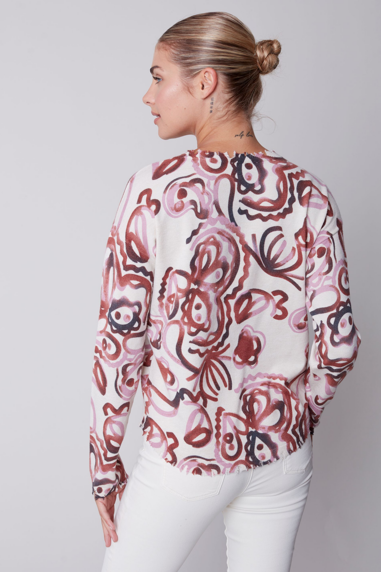 Frayed Edge Sweater