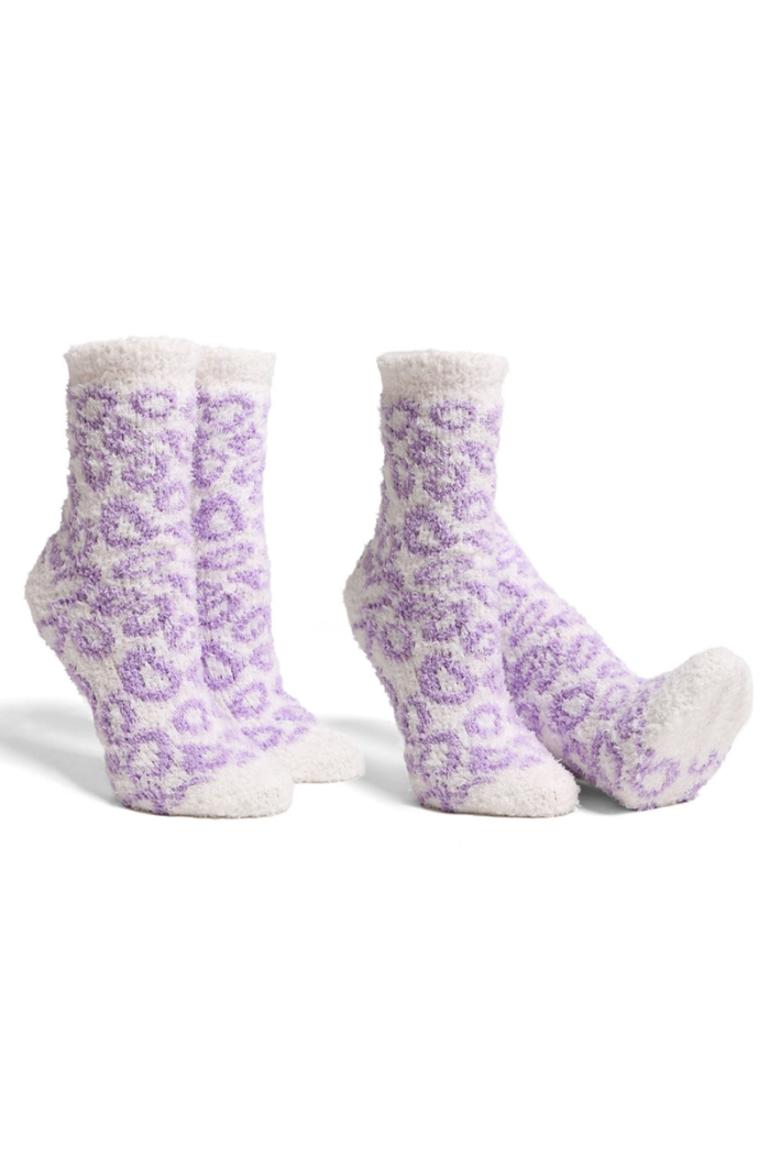 Leopard Patterned Luxury Soft Socks