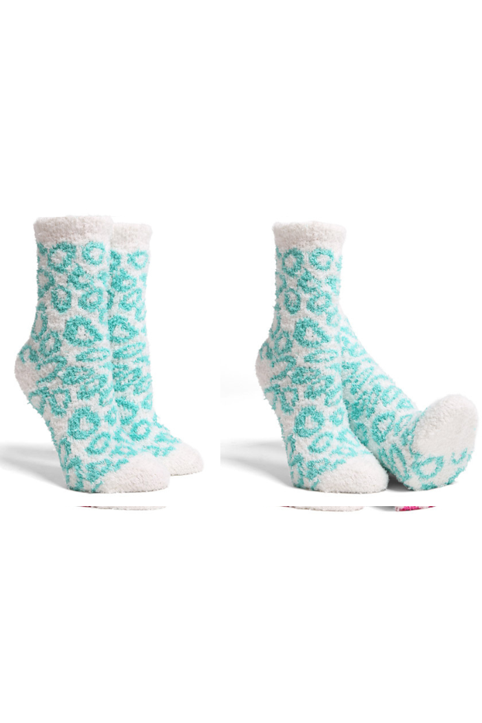 Leopard Patterned Luxury Soft Socks