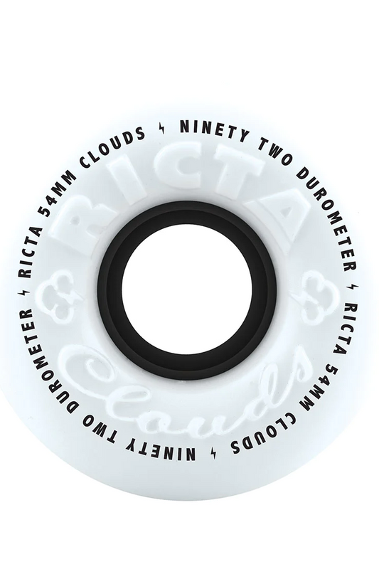 Ricta Clouds Black 92a Skateboard Wheels Set 4
