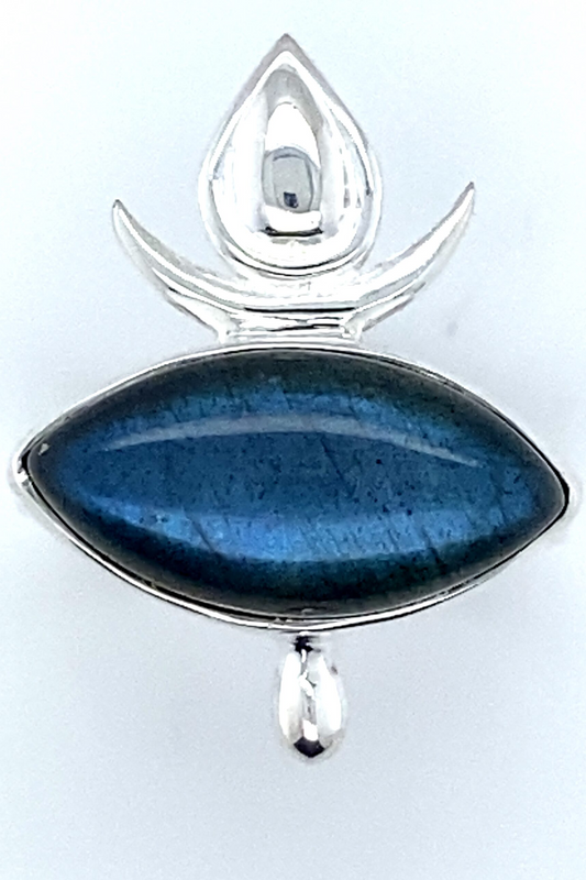 Labradorite Eye of the Goddess Ring