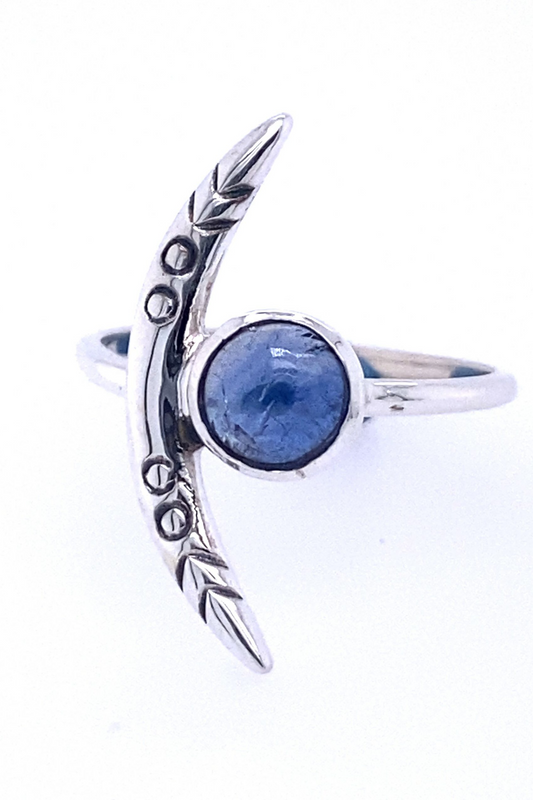 Kyanite La Luna Ring