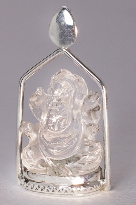 Crystal Ganesh Pendant