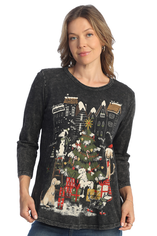 Dogs of Christmas Top
